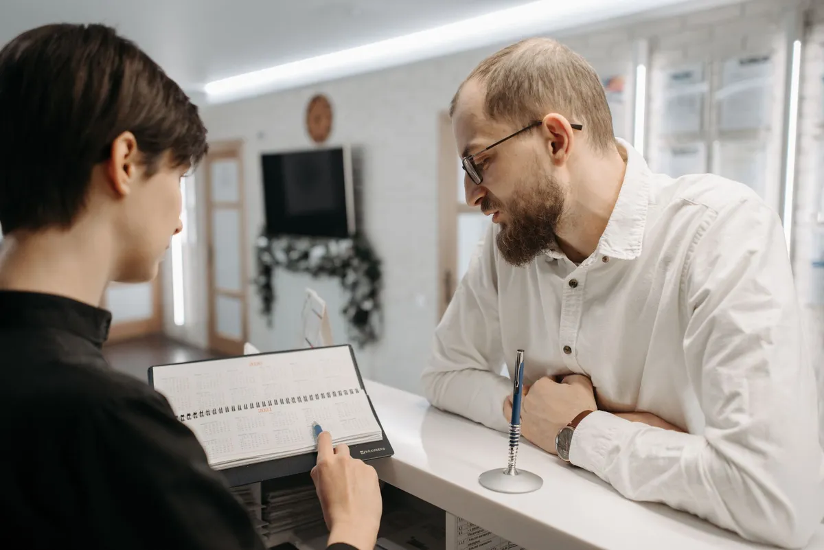 healthcare appointment booking