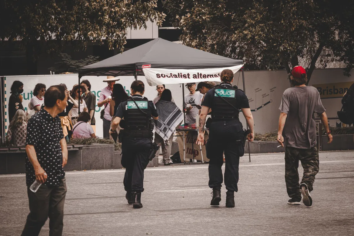 police technology demonstration